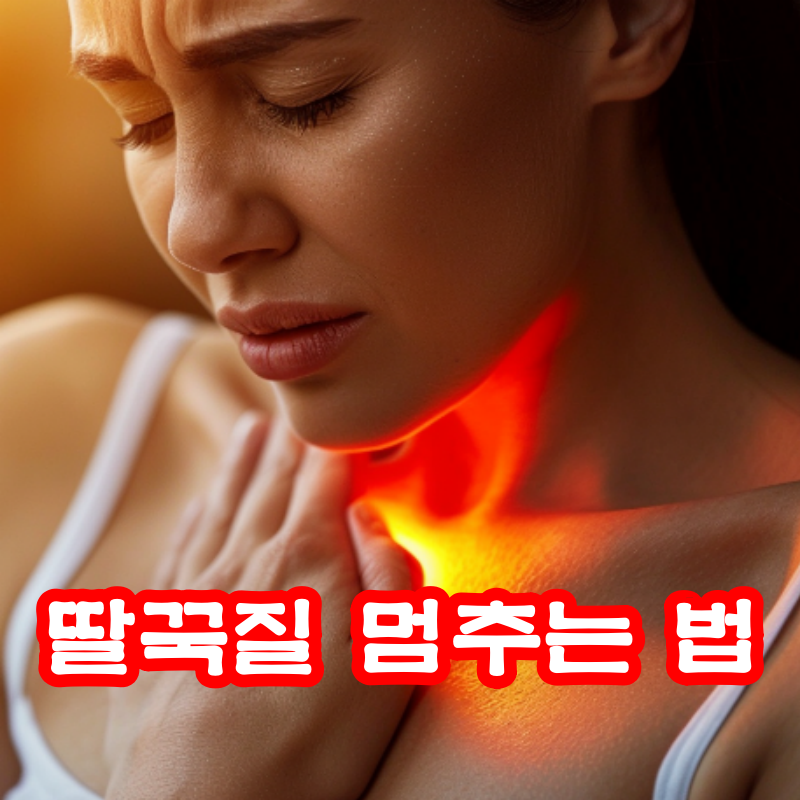 딸꾹질 멈추는 법