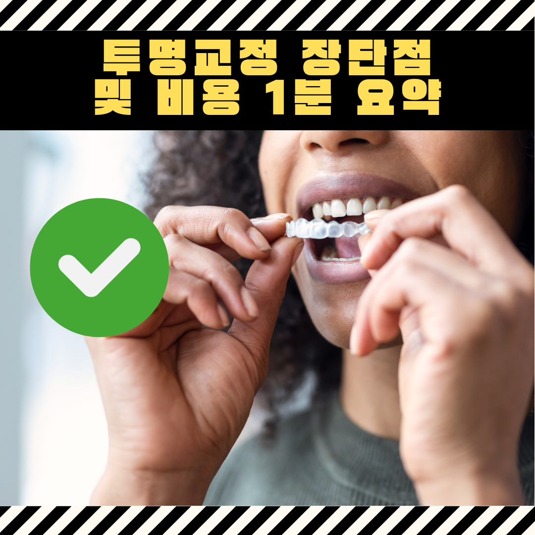 투명교정 비용